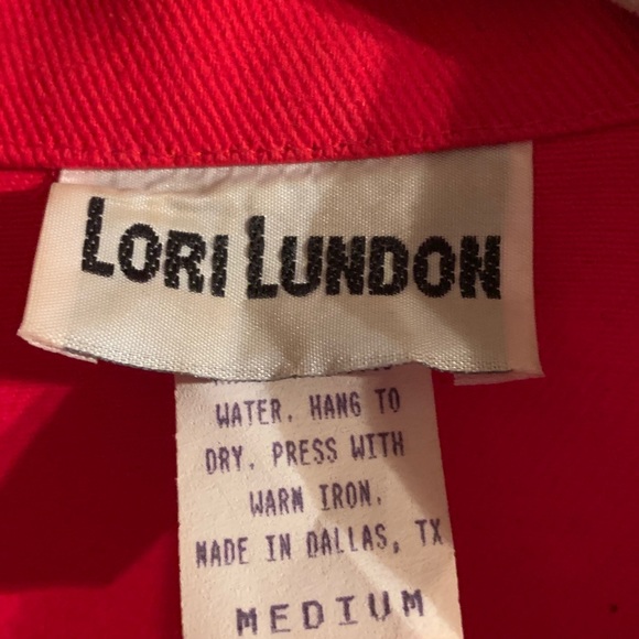 Lori Lundon VINTAGE VEST Size M - Picture 2 of 9